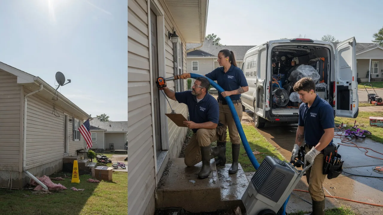 Ceiling Water Damage Restoration in Clarendon, PA near me